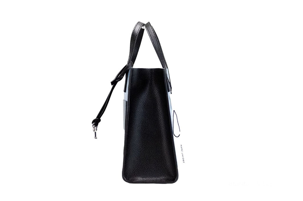 Mini Blue Heaven Colorblock Leather Tote Crossbody Bag