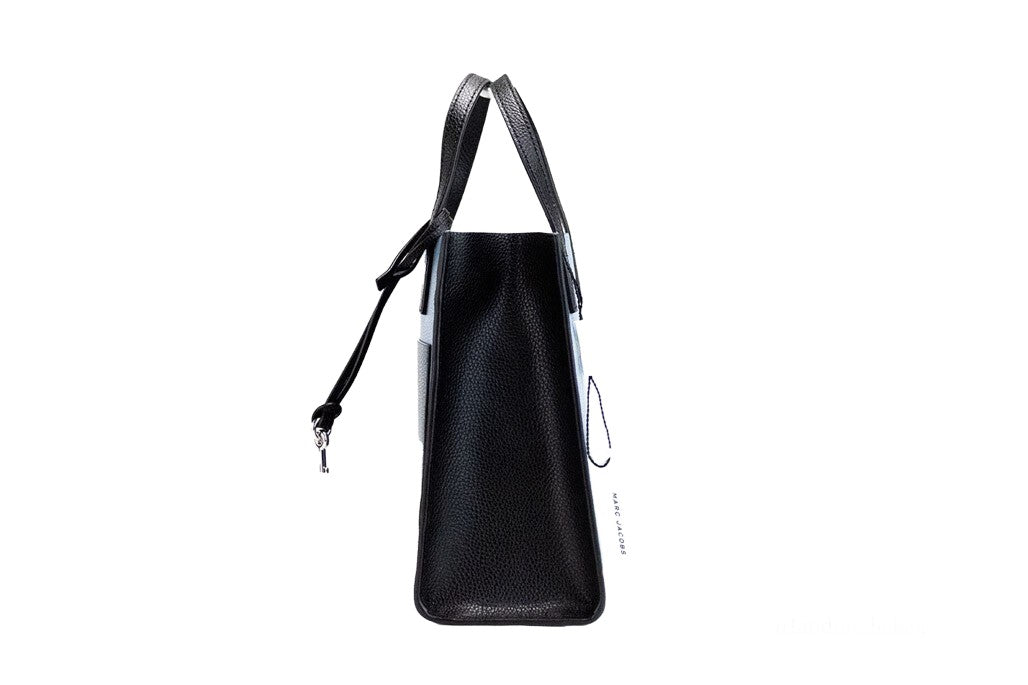 Mini Blue Heaven Colorblock Leather Tote Crossbody Bag