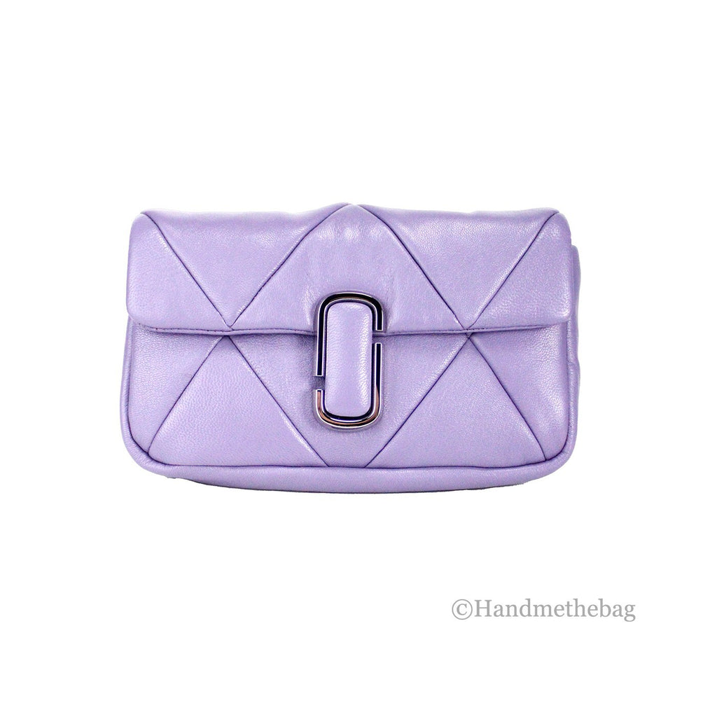 The J Marc Daybreak Diamond Quilted Leather Shoulder Crossbody Bag