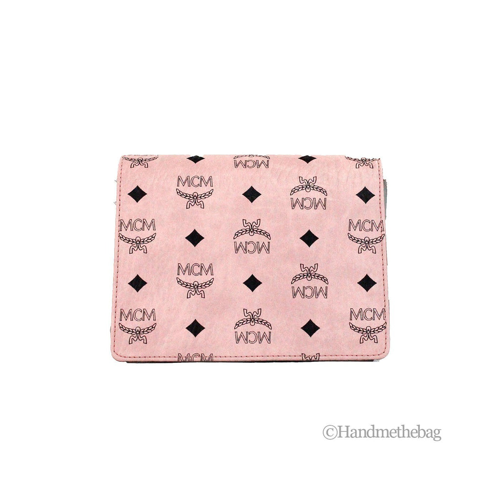 Signature Patricia Leather Mini Flap Lock Crossbody Bag