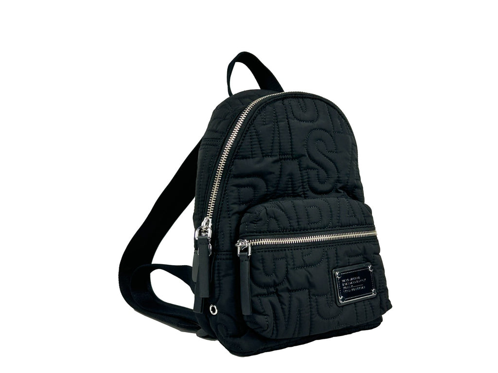 Small Quilted Nylon Backpack
