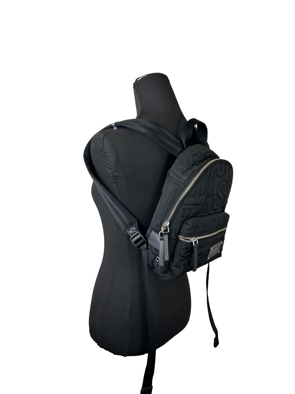 Small Quilted Nylon Backpack