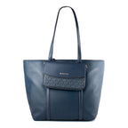 Blue Fur 2 In 1 Jet Set Travel Handbag And Wallet Set
