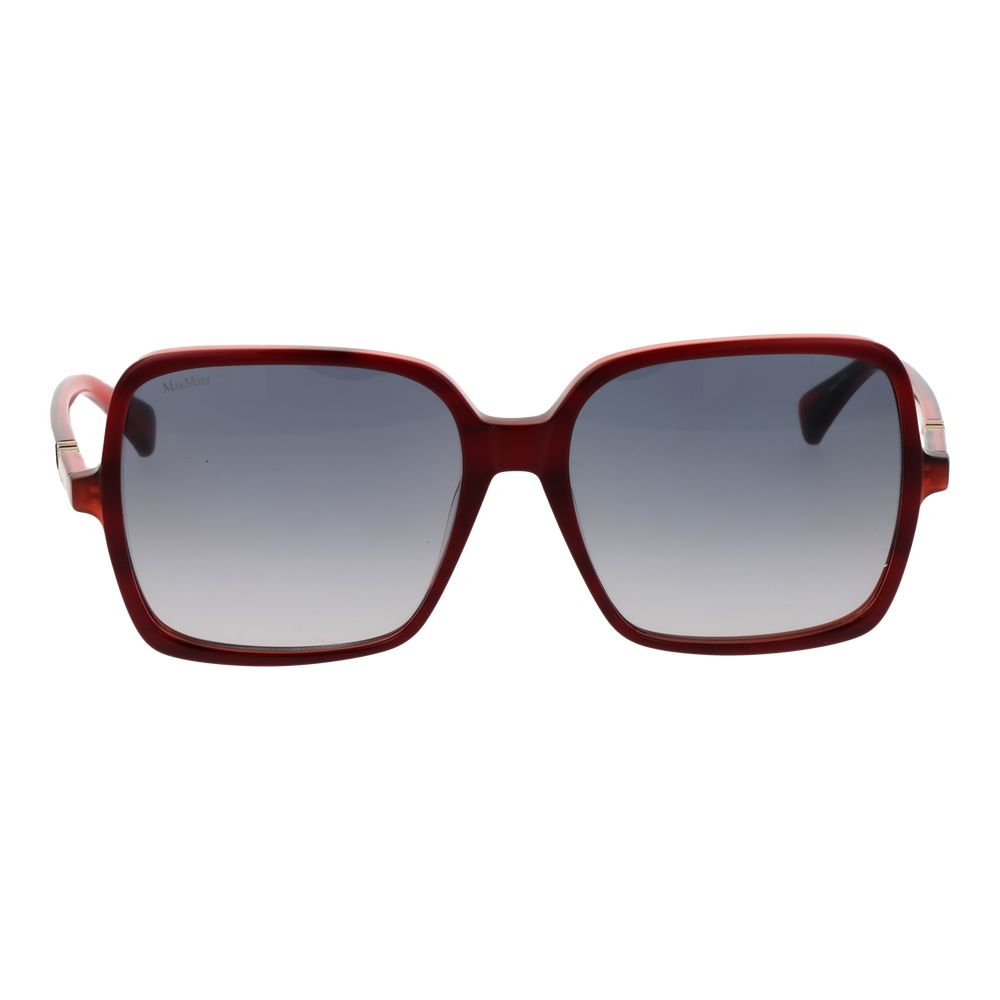 Burgundy Acetate Sunglasses