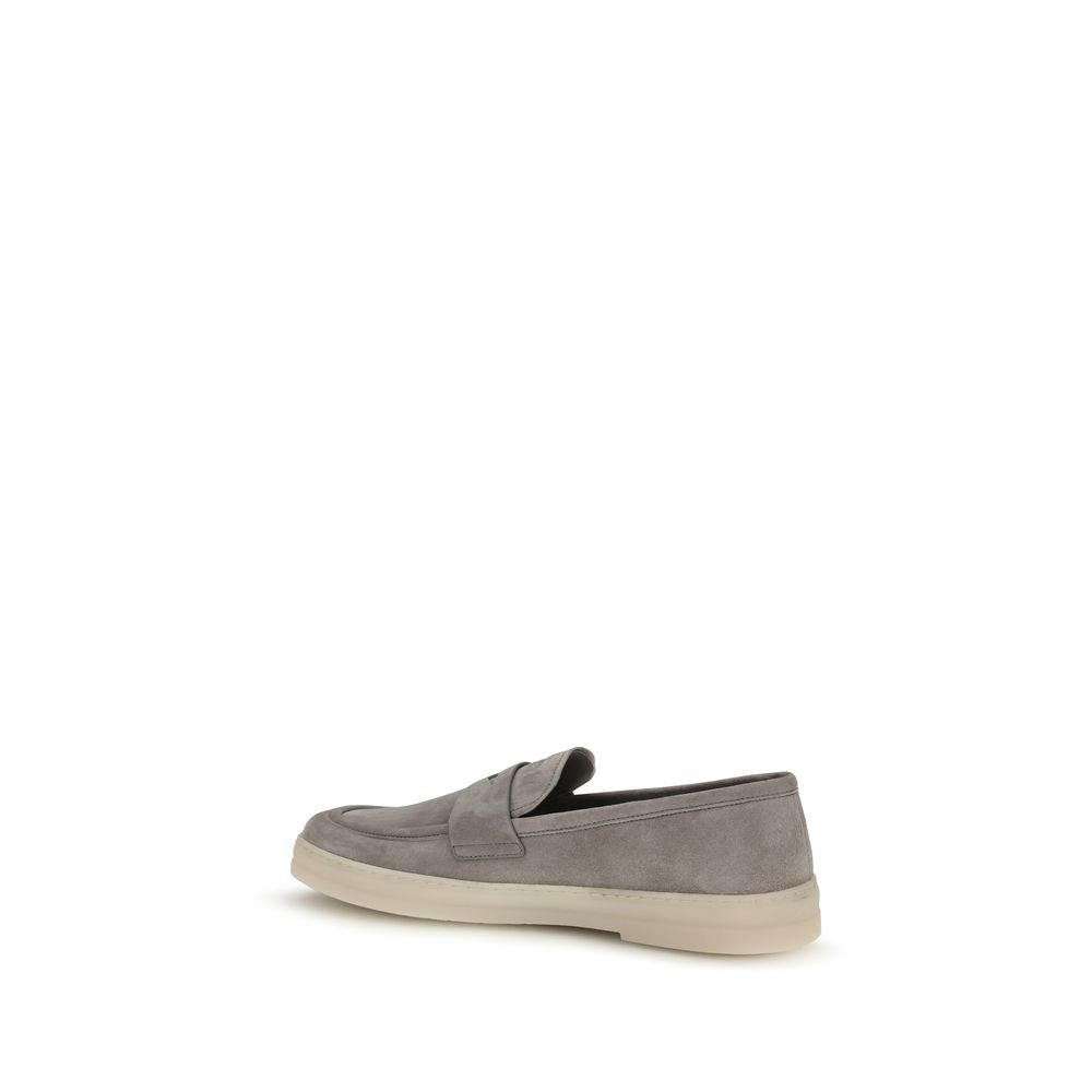 Suede Slip-On Loafers