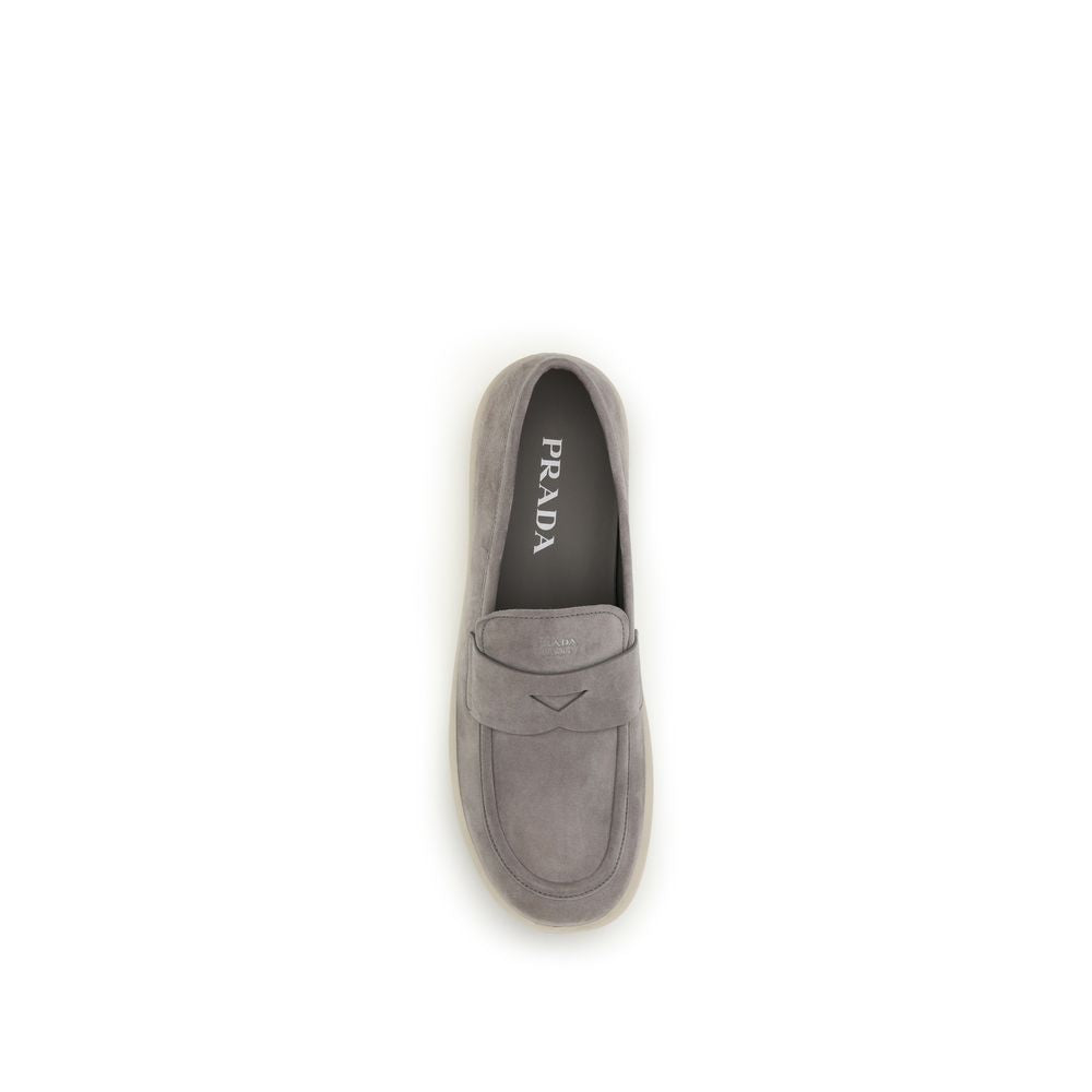 Suede Slip-On Loafers