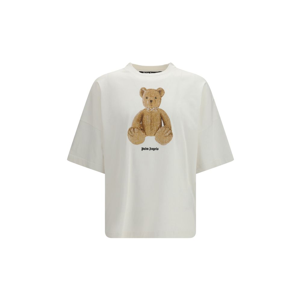 White Bear Print Cotton T-Shirt