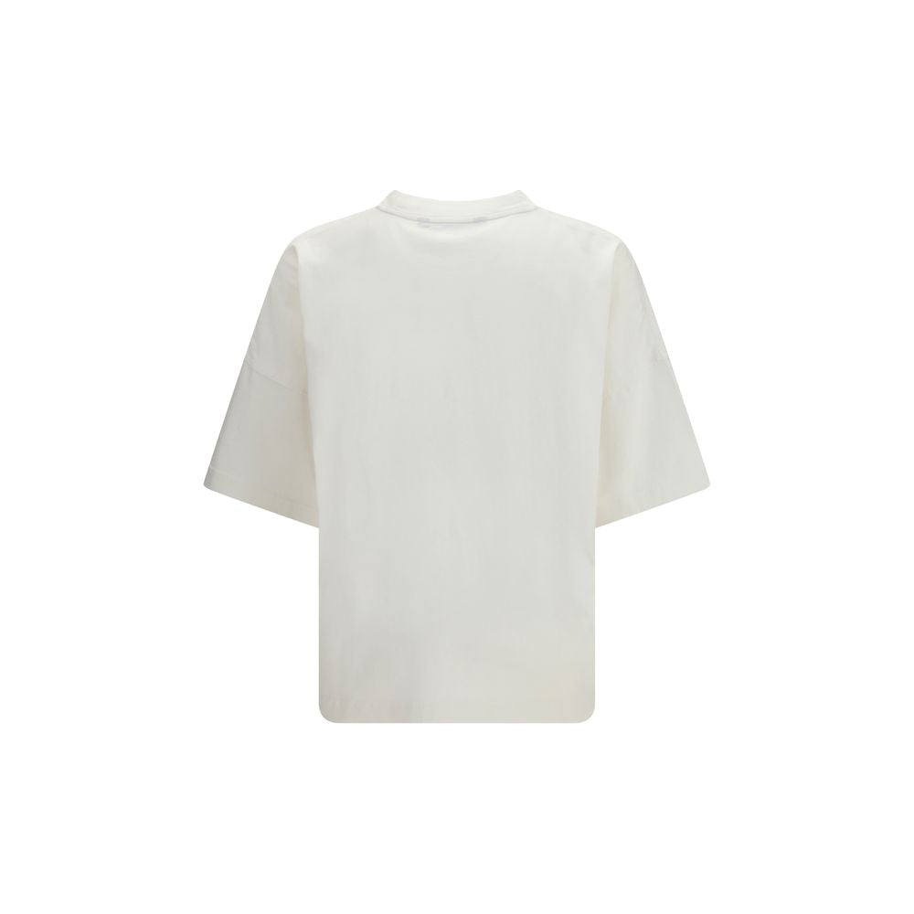 White Bear Print Cotton T-Shirt