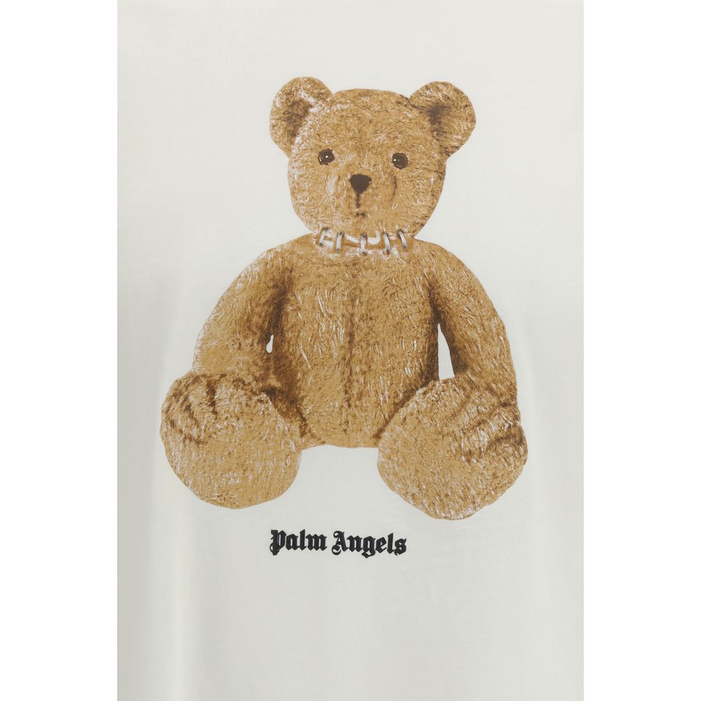 White Bear Print Cotton T-Shirt