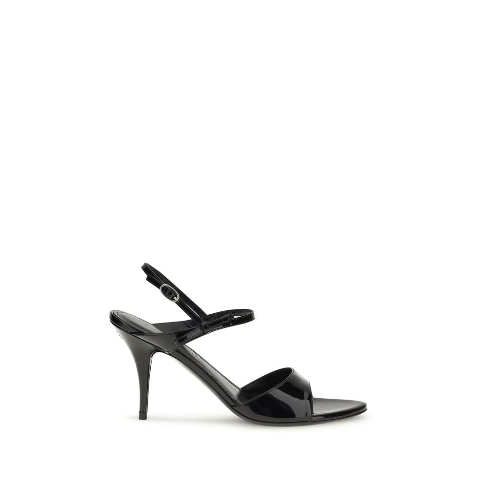 Avenue Bow Patent Leather Sandals