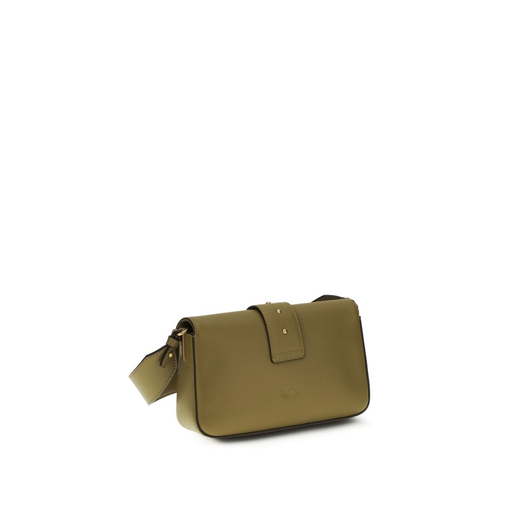 Mini Love Bicolor Calf Leather Shoulder Bag