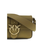 Mini Love Bicolor Calf Leather Shoulder Bag