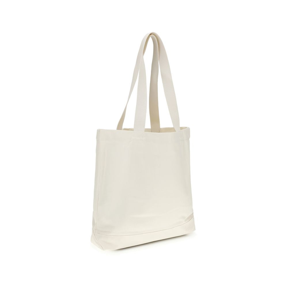 Dressed Fox Cotton Canvas Tote Bag