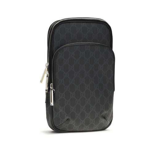 GG Supreme Polyurethane Shoulder Bag