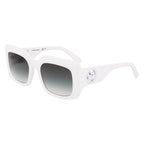 51mm Lo753S-109 White Acetate Sunglasses