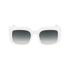 51mm Lo753S-109 White Acetate Sunglasses
