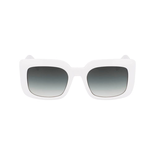 51mm Lo753S-109 White Acetate Sunglasses