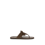 Thong Calfskin Flat Sandals