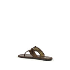 Thong Calfskin Flat Sandals