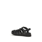 Calf Leather Cage Sandals