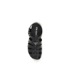 Calf Leather Cage Sandals