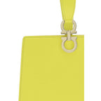 Mini Gancini Calf Leather Clutch