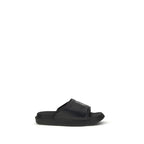 Leather Slide Sandals