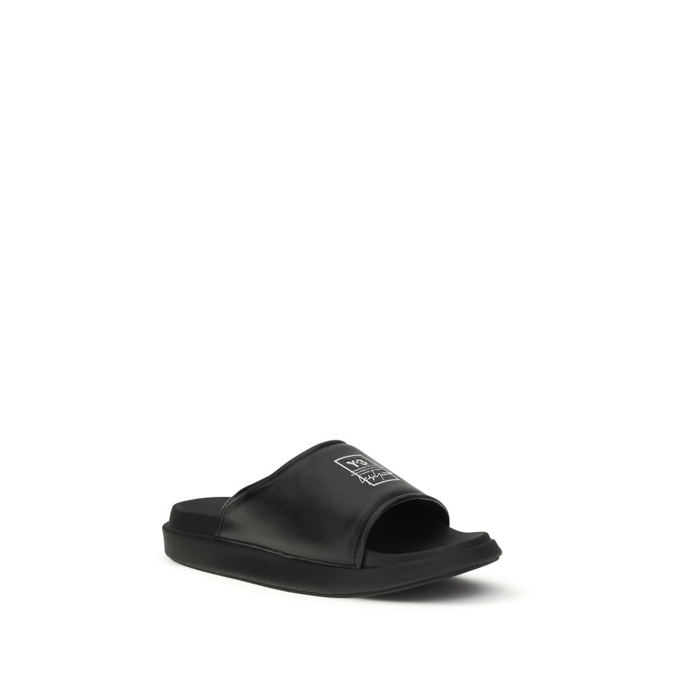 Leather Slide Sandals