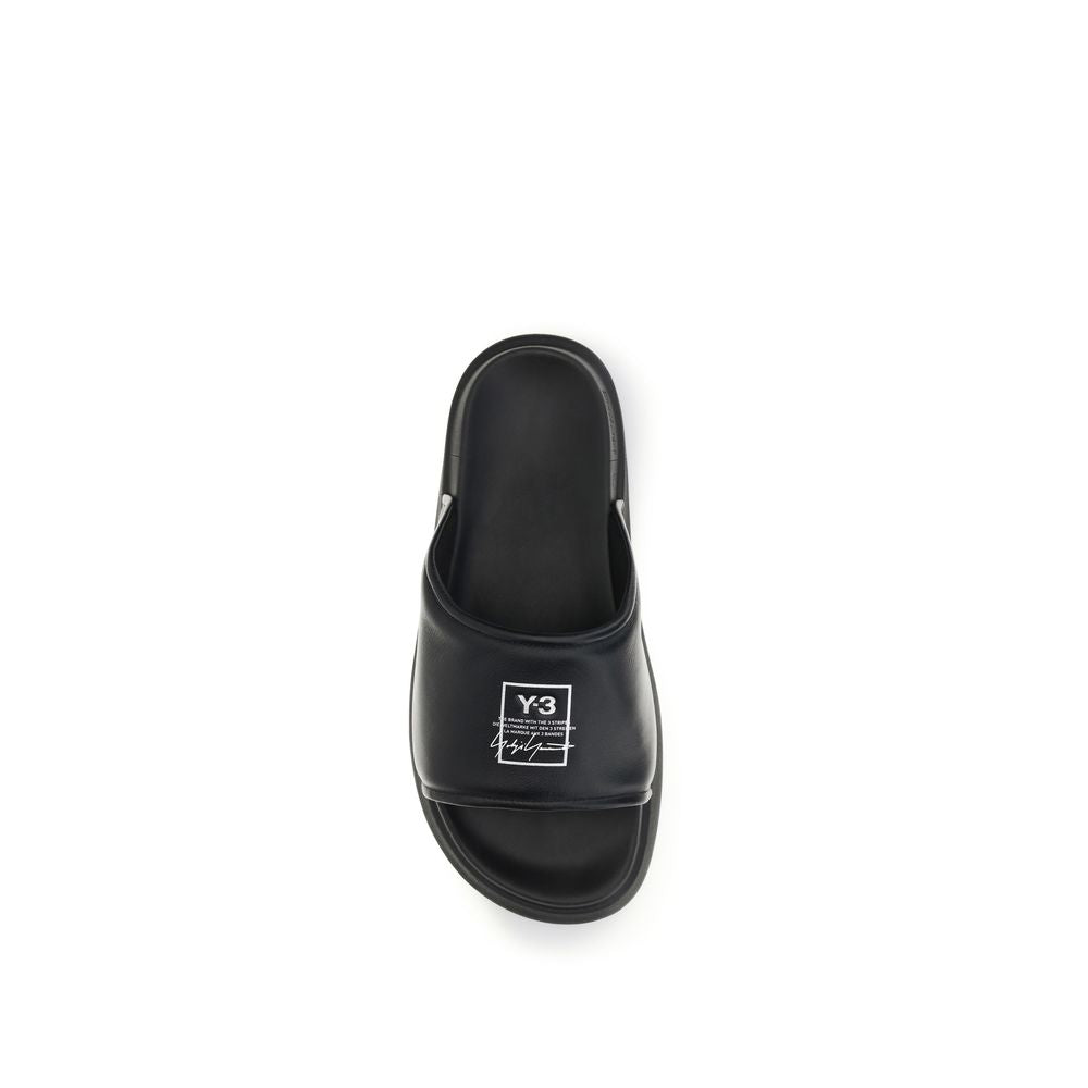 Leather Slide Sandals