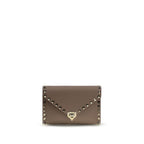 Calf Leather Rockstud Shoulder Bag