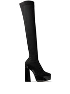 Gio Fabric Over-The-Knee Boots