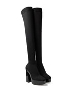 Gio Fabric Over-The-Knee Boots