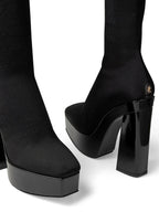 Gio Fabric Over-The-Knee Boots