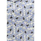 Multicolor Floral Cotton Silk Shirt