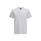White Cotton Crewneck Tee