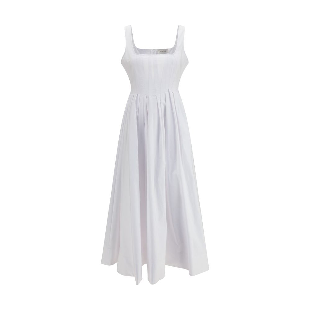 White Cotton Giro Dress