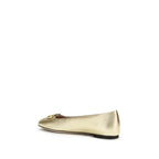 VLogo Signature Laminated Nappa Leather Ballerinas