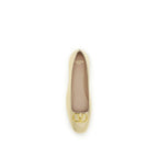 VLogo Signature Laminated Nappa Leather Ballerinas