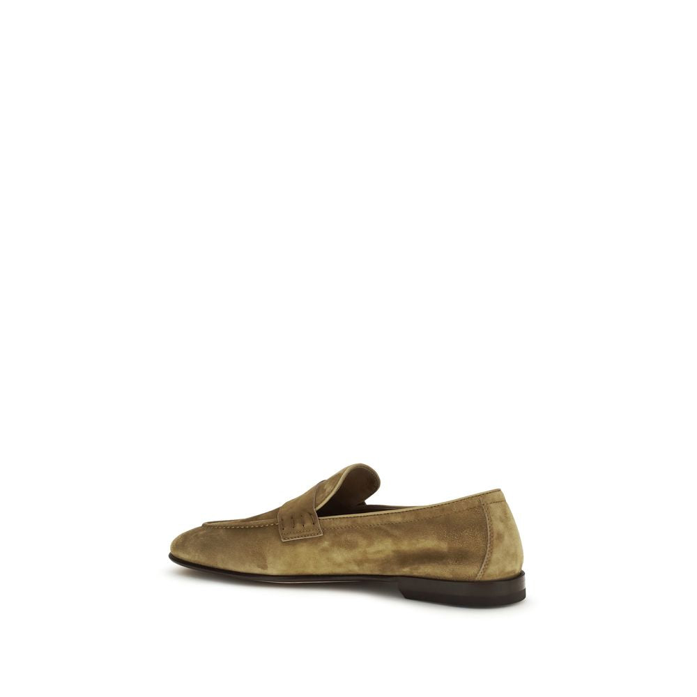 Elios Calf Suede Loafers