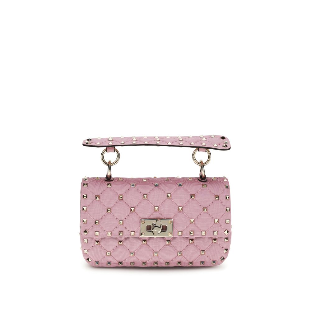 Rockstud Spike Quilted Lambskin Shoulder Bag
