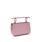 Rockstud Spike Quilted Lambskin Shoulder Bag