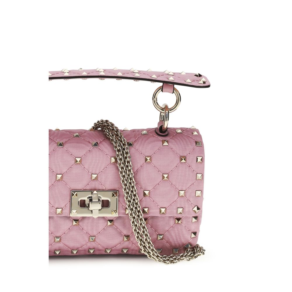 Rockstud Spike Quilted Lambskin Shoulder Bag