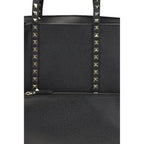 Garnet Calfskin Rockstud Tote