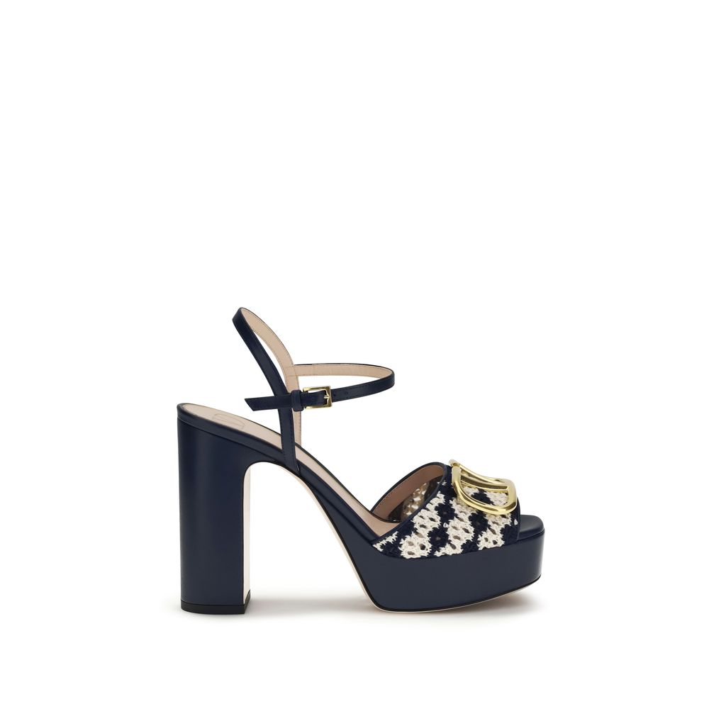 VLogo Signature Platform Sandals