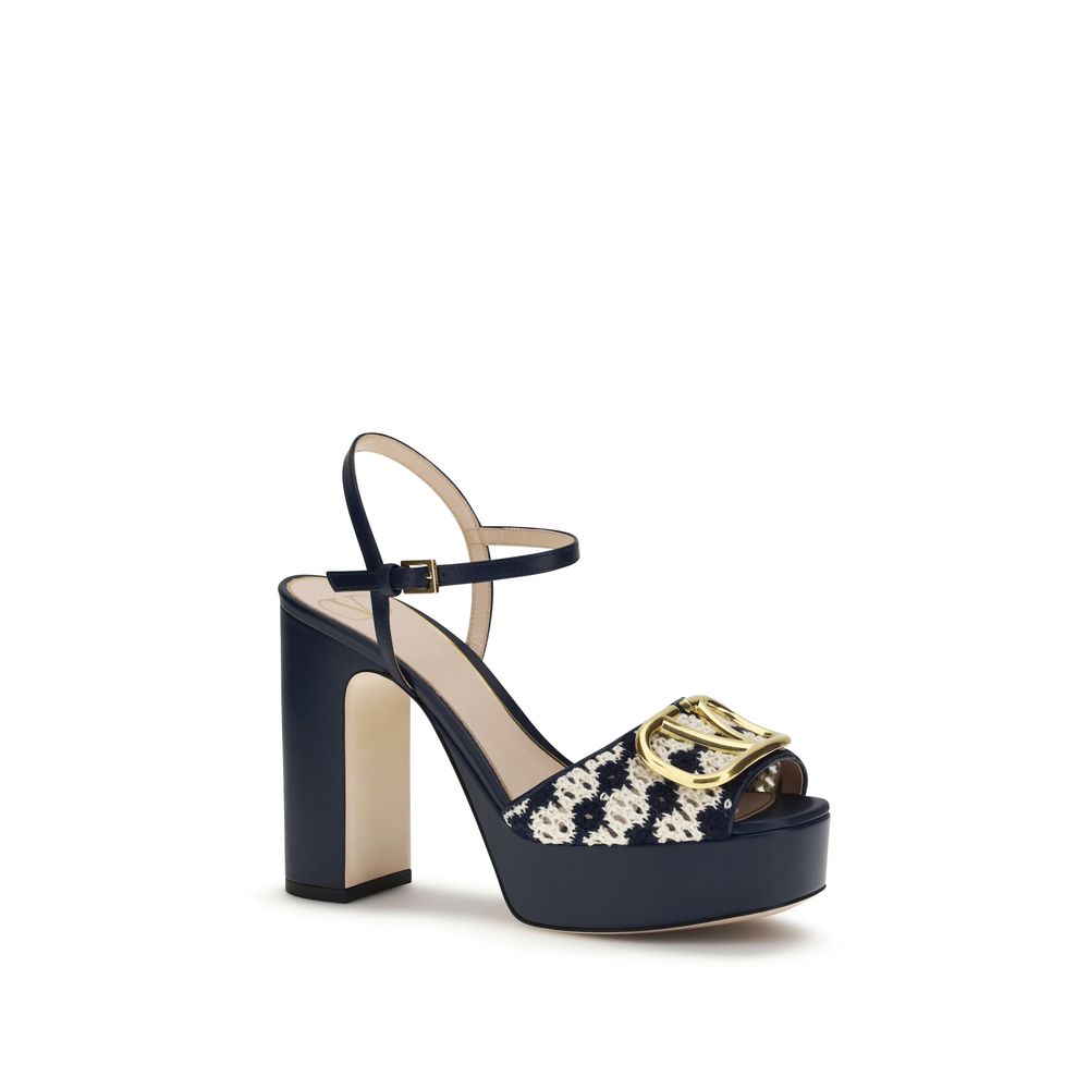 VLogo Signature Platform Sandals