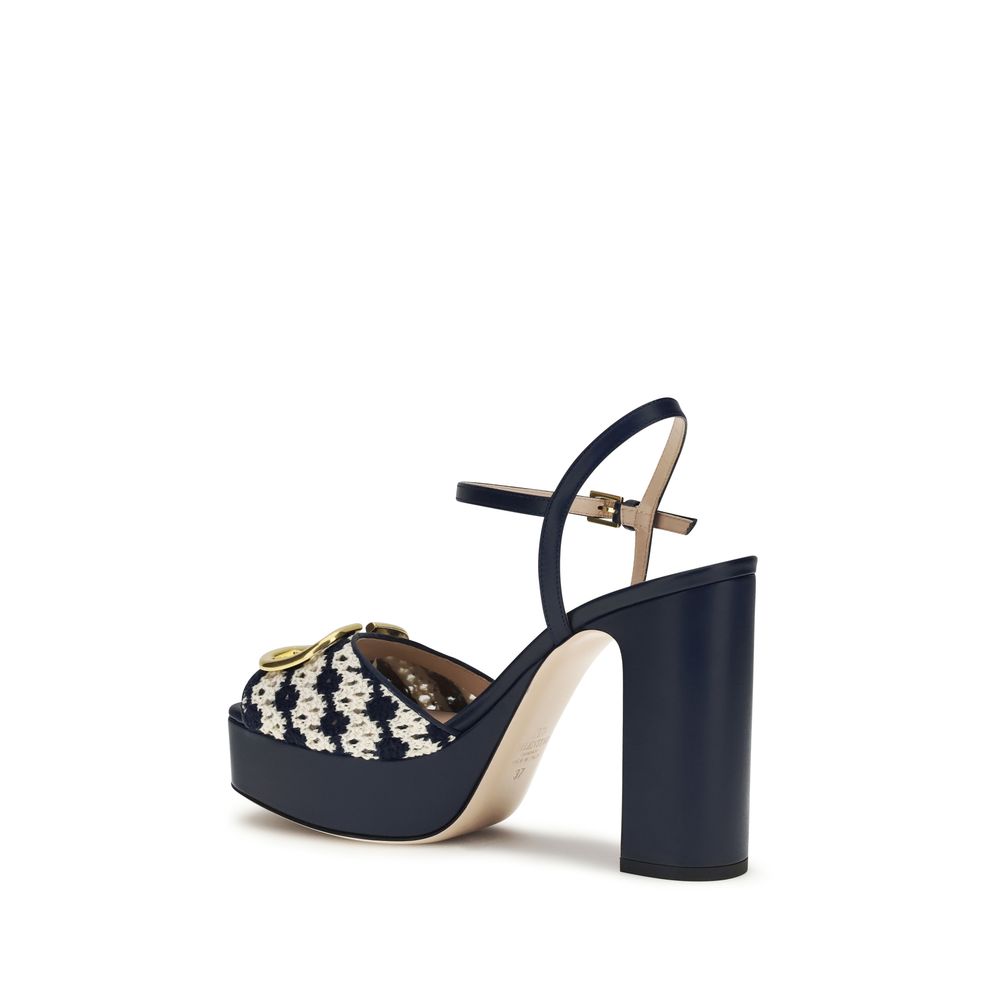 VLogo Signature Platform Sandals