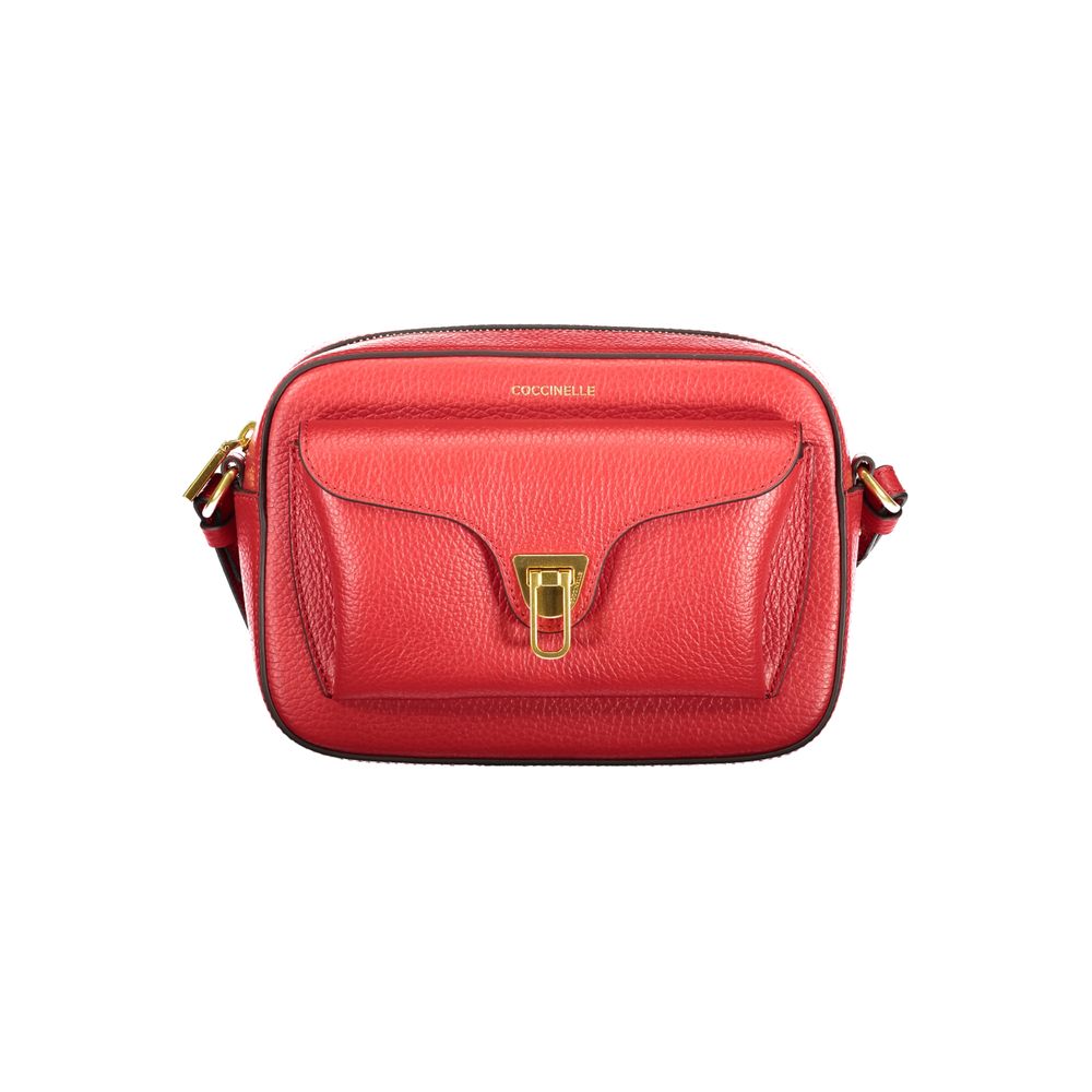 Red Leather Women Bag