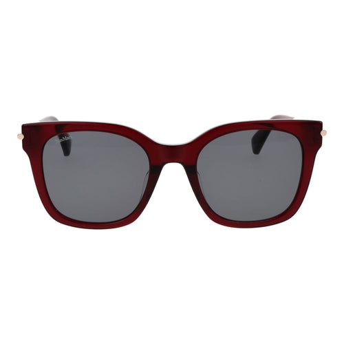 Burgundy Acetate Butterfly Sunglasses