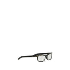 Rectangular Acetate Sunglasses with Crystal and Enamel Details