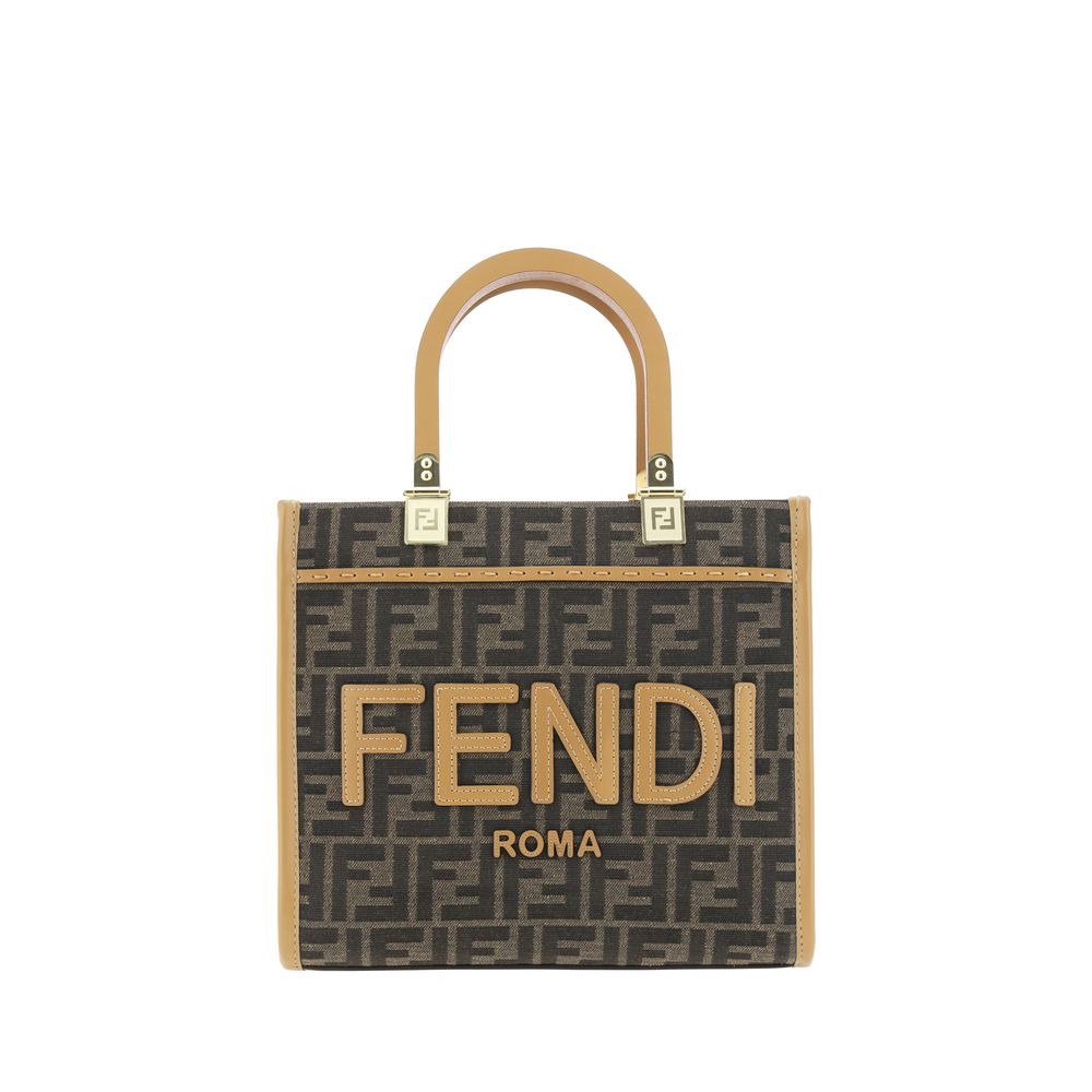 Small Logo-Jacquard Shoulder Bag